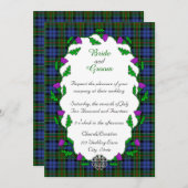 Colquhoun Celtic Wedding Kaart (Voorkant / Achterkant)