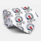 Colquhoun Clan Badge Stropdas (Opgerold)