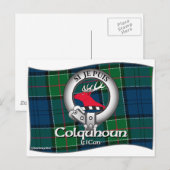 Colquhoun Clan Briefkaart (Voorkant / Achterkant)