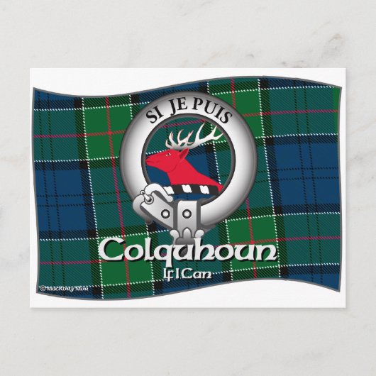 Colquhoun Clan Briefkaart (Voorkant)