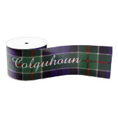 Colquhoun clan Pset Scottish tartan Grosgrain Lint (Spoel)