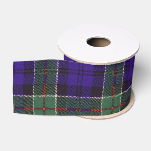 Colquhoun clan Pset Scottish tartan Grosgrain Lint