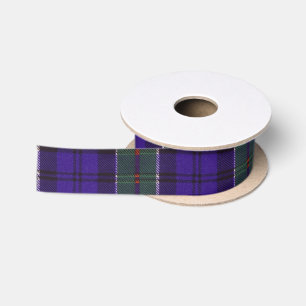 Colquhoun clan Pset Scottish tartan Satijnen Lint