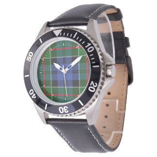 Colquhoun Clan Tartan Horloge