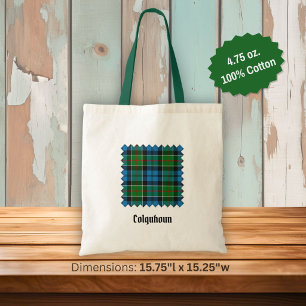 Colquhoun Clan Tartan Tote Bag