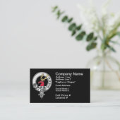 Colquhoun Crest Badge Visitekaartje (Staand voorkant)