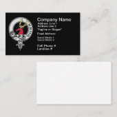 Colquhoun Crest Badge Visitekaartje (Voorkant / Achterkant)