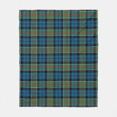 Colquhoun Oude Plaid Fleece Deken (Voorkant)
