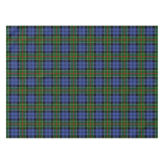 Colquhoun Scottish Clan Tartan Pattern Tafelkleed (Voorkant (Horizontaal))