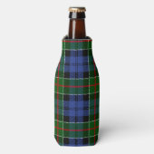 Colquhoun Scottish Clan Tartan Pset Pattern Flesjeskoeler (Fles Voorkant)