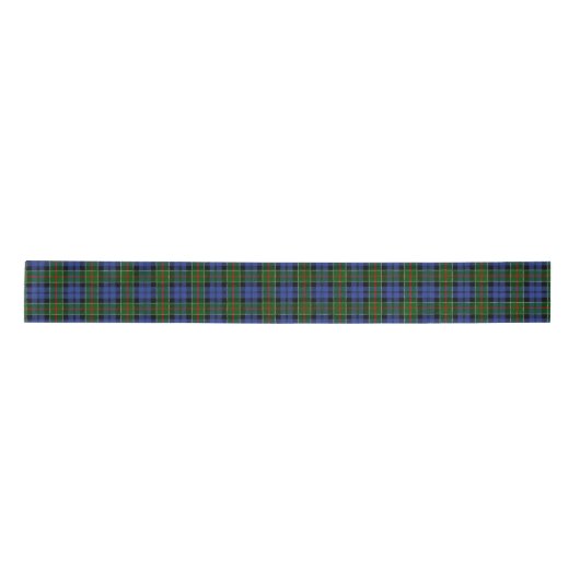 Colquhoun Scottish Tartan Pattern Satijnen Lint (Voorkant)
