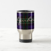 Colquhoun Scottish Tartan Reisbeker (Center)