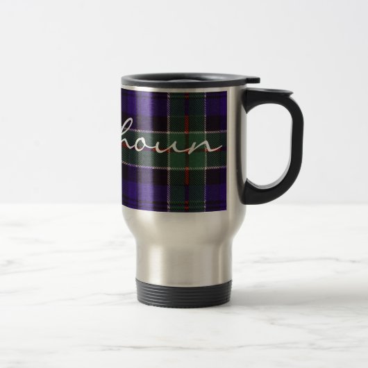 Colquhoun Scottish Tartan Reisbeker (Rechts)