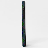 Colquhoun tartan blauw groen Case-Mate iPhone case (Achterkant/links)