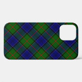 Colquhoun tartan blauw groen Case-Mate iPhone case (Achterkant (horizontaal))
