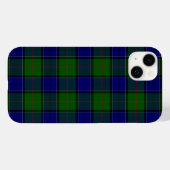 Colquhoun tartan blauw groen Case-Mate iPhone case (Achterkant (horizontaal))