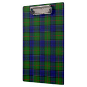Colquhoun tartan blauw groen klembord (Links)