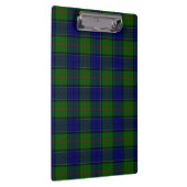 Colquhoun tartan blauw groen klembord (Rechts)