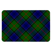Colquhoun tartan blauw groen magneet (Horizontaal)
