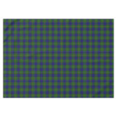Colquhoun tartan blauw groen tafelkleed (Voorkant (Horizontaal))
