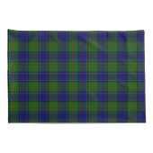 Colquhoun tartan blauw groene ruit kussensloop (Achterkant-Rechts)