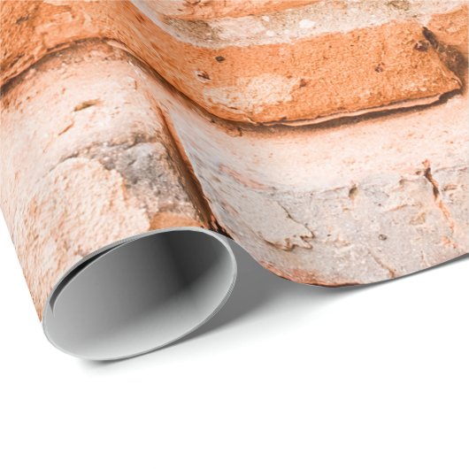 Colse up old brick wall background and texture ag. cadeaupapier (Rol Hoek)