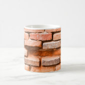 Colse up old brick wall background and texture ag. koffiemok (Center)