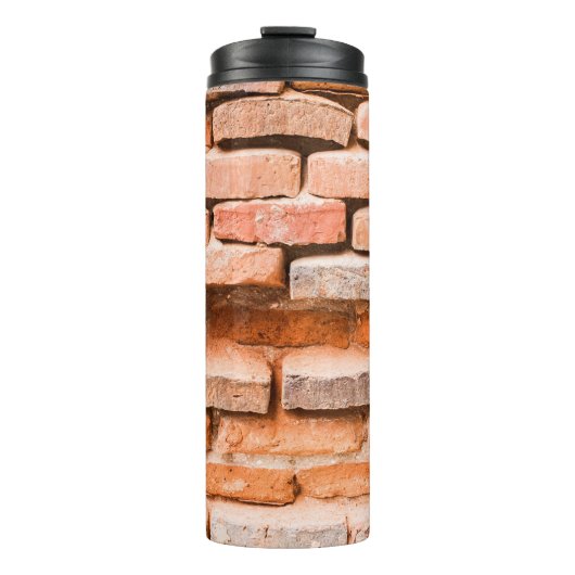 Colse up old brick wall background and texture. ag thermosbeker (Voorkant)