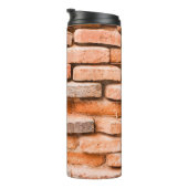 Colse up old brick wall background and texture. ag thermosbeker (Geroteerd rechts)