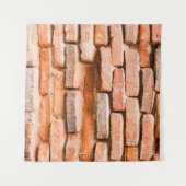 Colse up old brick wall background and texture ag. wandkleed (Voorkant (horizontaal))