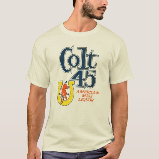 Colt 45 Moutbier T-shirt (Voorkant)
