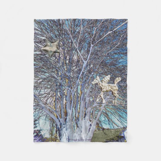 Colt Angel en Star Dream Fleece Deken (Voorkant)
