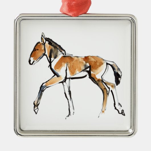 Colt Metalen Ornament (Voorkant)