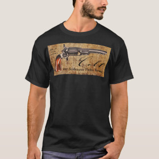 Colt Model 1855 Sidehammer Pocket Revolver Design T-shirt