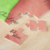 Colt Pony Horse in Waterverf Schilderen, Puzzel Legpuzzel (Zijkant)