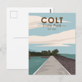 Colt State Park Rhode Island  Briefkaart (Voorkant / Achterkant)