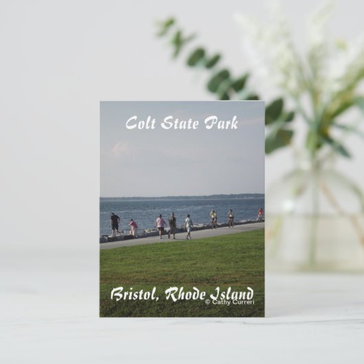 Colt State Park, Rhode Island Briefkaart (Staand voorkant)