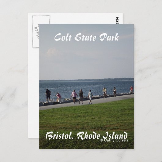 Colt State Park, Rhode Island Briefkaart (Voorkant / Achterkant)