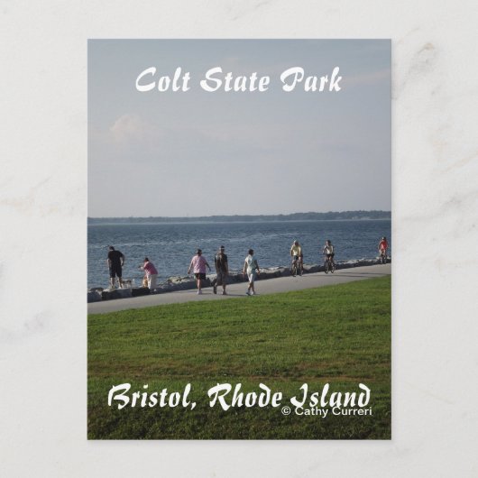Colt State Park, Rhode Island Briefkaart (Voorkant)