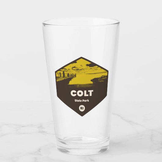 Colt State Park Rhode Island Glas (Voorkant)