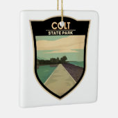 Colt State Park Rhode Island  Keramisch Ornament (Rechts)