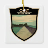 Colt State Park Rhode Island  Keramisch Ornament (Voorkant)
