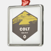 Colt State Park Rhode Island Metalen Ornament (Links)