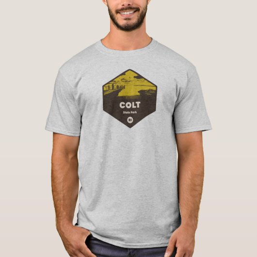 Colt State Park Rhode Island T-shirt (Voorkant)