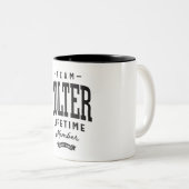 Colter Lifetime lid Persoonlijke naam Colter Tweekleurige Koffiemok (Voorkant rechts)