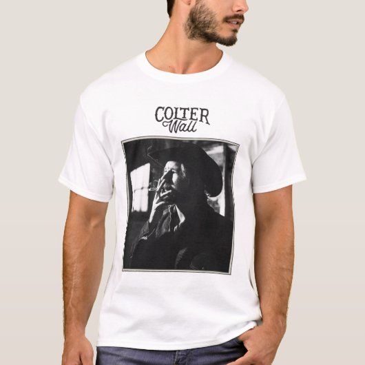 Colter Wall Singer Songwriter Deep Baritone Compos T-shirt (Voorkant)