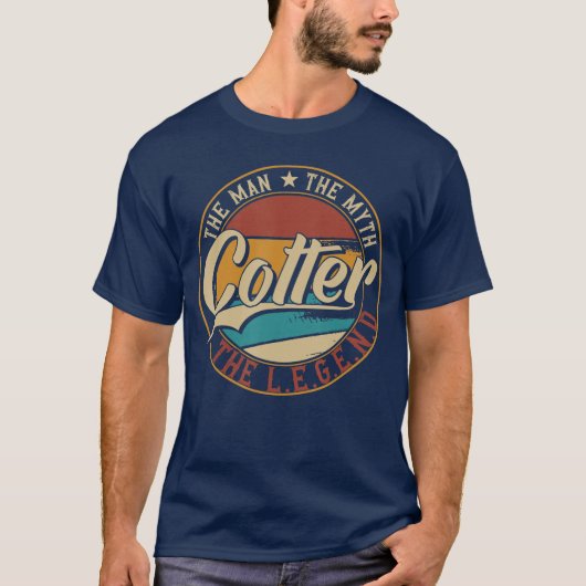 Colterhe man the the legend friend t-shirt (Voorkant)