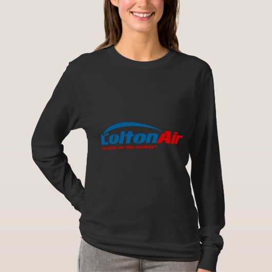 Colton Air: Wegrijden op de baan T-shirt (Voorkant)