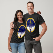 Colton California CA Flag and Bear Badge Souvenir  T-shirt (Unisex)