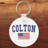 Colton US Flag Sleutelhanger (Voorkant)